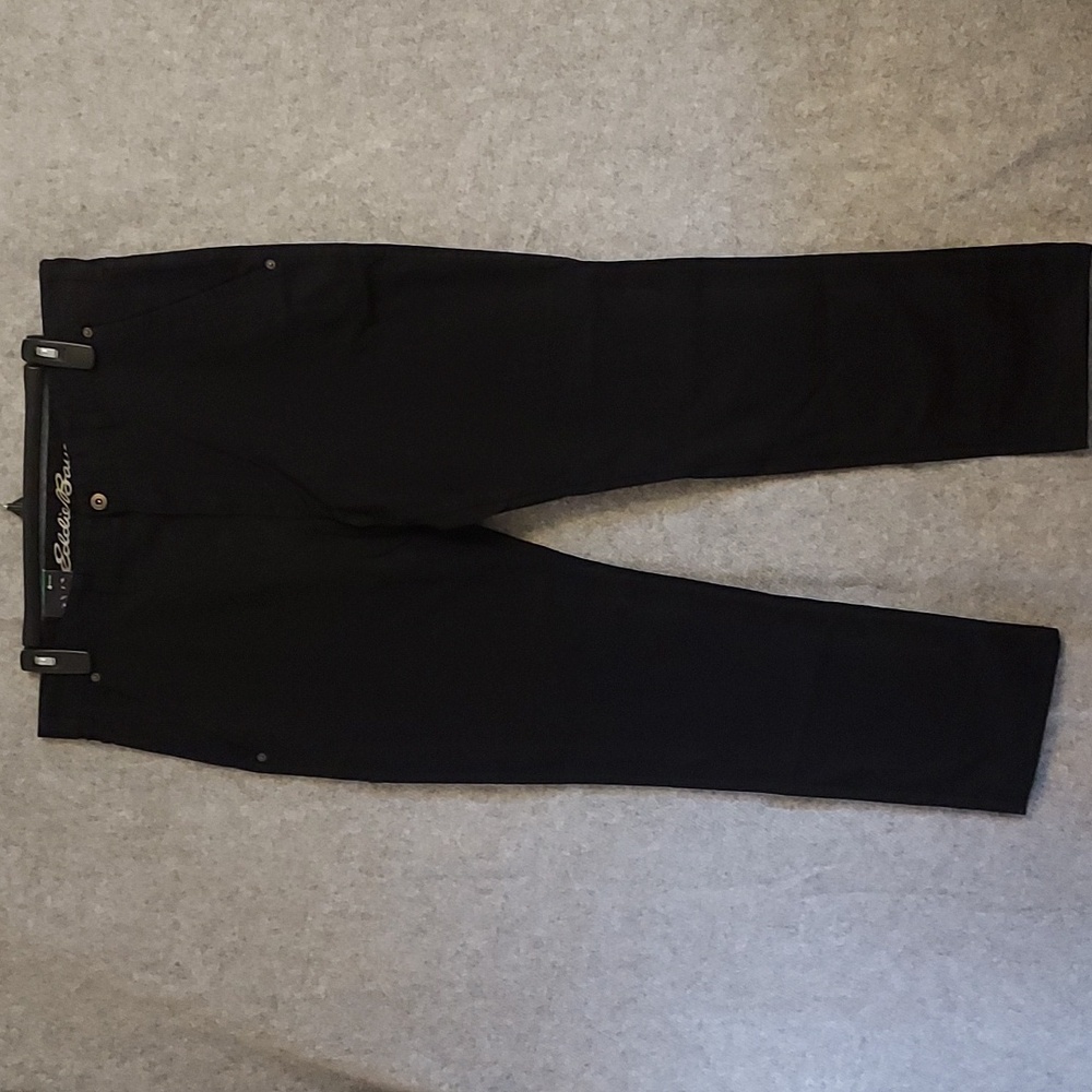 Eddie Bauer Men's Black Canvas Utility Pants